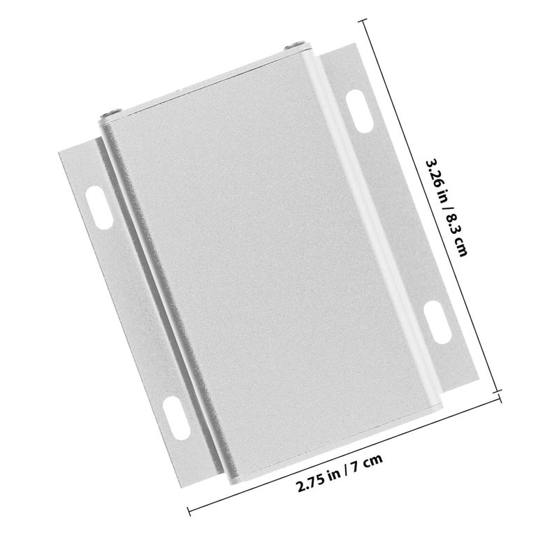Aluminum Electrical Project Box 80x71x25mm Amplifier Junction Case Metal Enclosure DIY Power Supply Instrument Housing for Electronics - Image 2