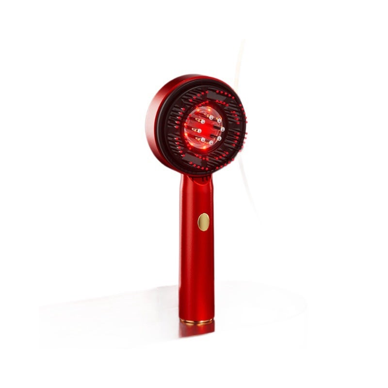 Electric Scalp Massage Comb with Red/Blue Light Therapy for Hair Growth and DHT Control - Image 5