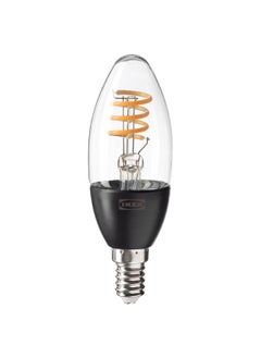 مصباح LED E14 بقوة 250 لومن، ثريا ذكية لاسلكية قابلة للتعتيم/أبيض دافئ