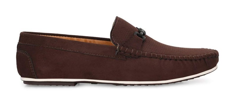 MACTREE Men's Brown Loafers - 7 UK - Image 4