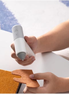 HOTO Auto Hot Glue Gun – Cordless Glue Gun for Crafts, DIY, Repair, Decorating, Floral Projects – One-Press Operation, 30s Fast Preheat, Anti-Drip, Auto Shut-Off, 3000mAh Battery, 40 Colorful Glue Sticks Included – QWRJQ002  - Image 5