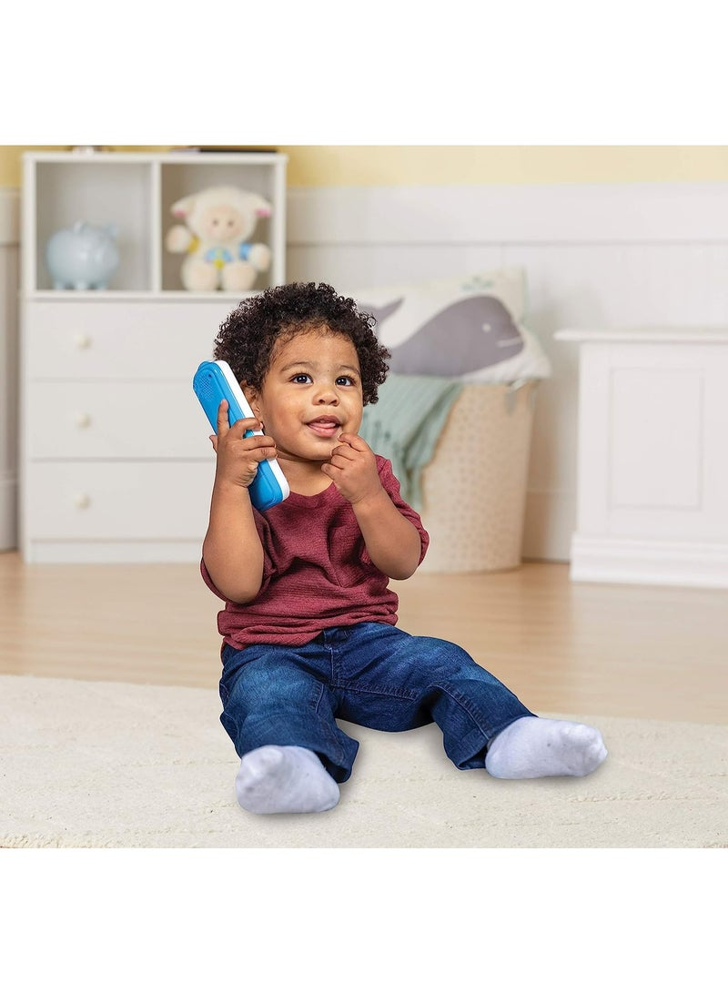 VTech Swipe & Discover Phone, Play Phone for Baby Girls & Boys, Interactive Toy with Lights and Sounds, Phone Toys for Babies, Learning Toy with Animals and Numbers, Ages 6 Months+, English Version - Image 1