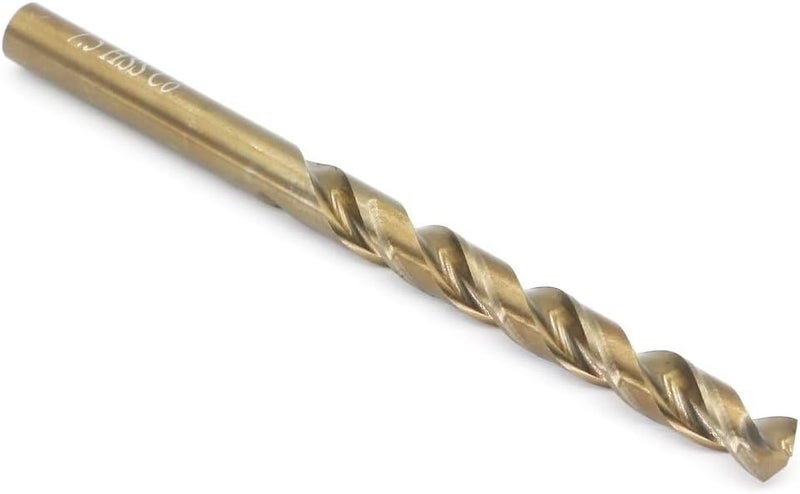 LingGan Metric Cobalt Drill Bits 7.5mm 10PCS, M35 high Speed Steel, high Hardness Straight Shank Drill, Mechanical or Hand Drill for Drilling, Suitable for Stainless Steel, Iron, Copper and Aluminum. - Image 2