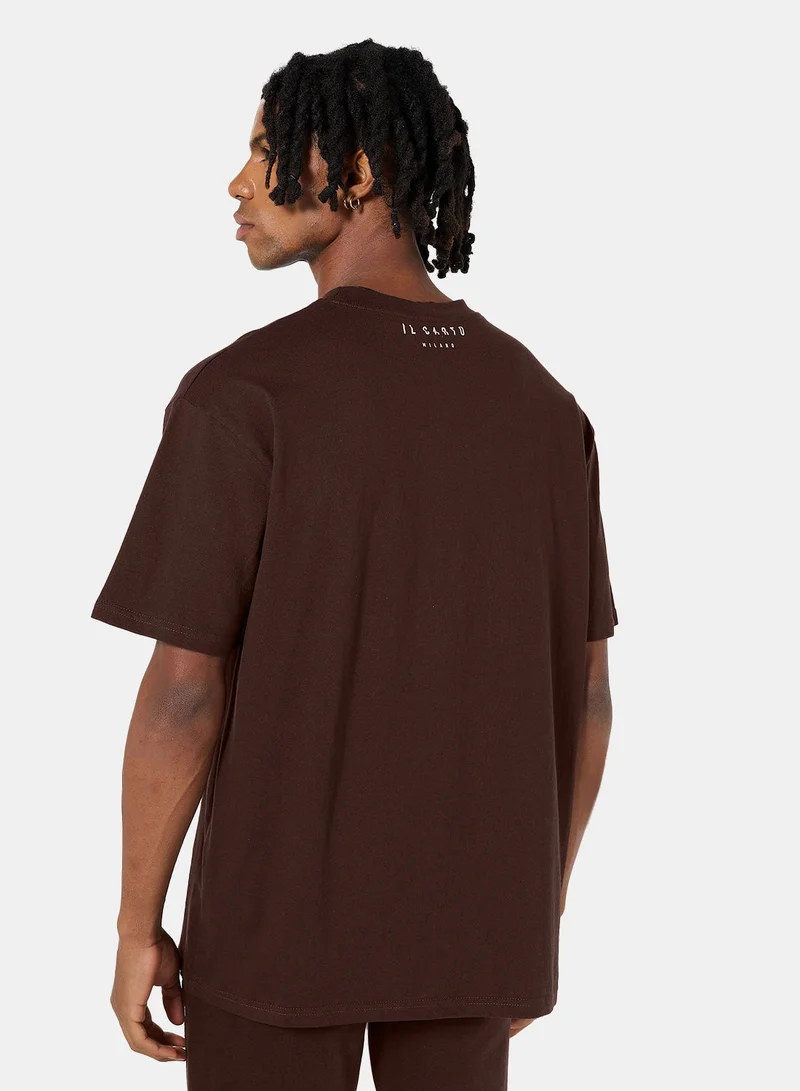 IL SARTO Logo Printed T-Shirt