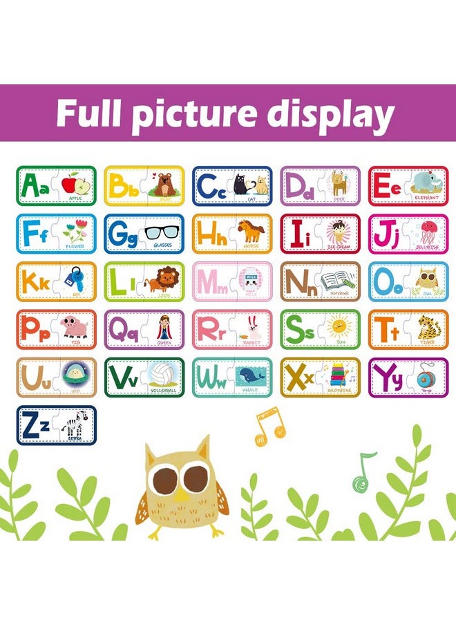 Kidepoch Puzzles For Kids Ages 34 26 Sets Selfcorrecting Alphabet Puzzles For Toddlers Perfect Matching Puzzles For Kids Ages 35  - Image 3