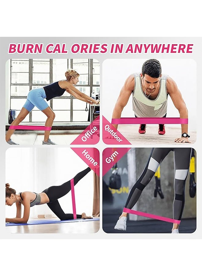 5PCS Resistance Bands for Gym, Home Exercise, Latex Free Elastic and Exercise Bands Set for Stretching, Suitable for Yoga, Pilates - Image 4