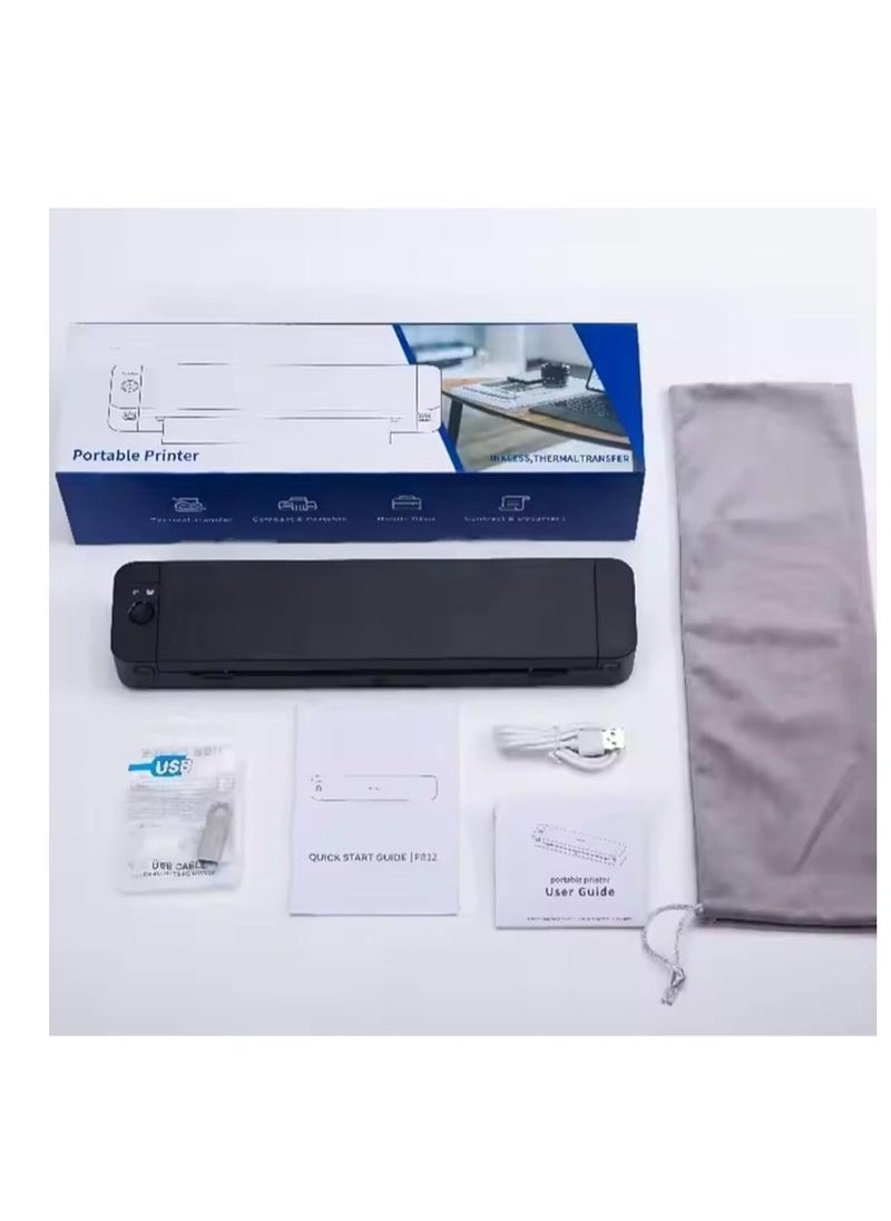 AIMO A4 P832 Portable Printer Wireless for Travel Thermal Printer Inkless Small Compact Printer for Home and Office  - Image 3