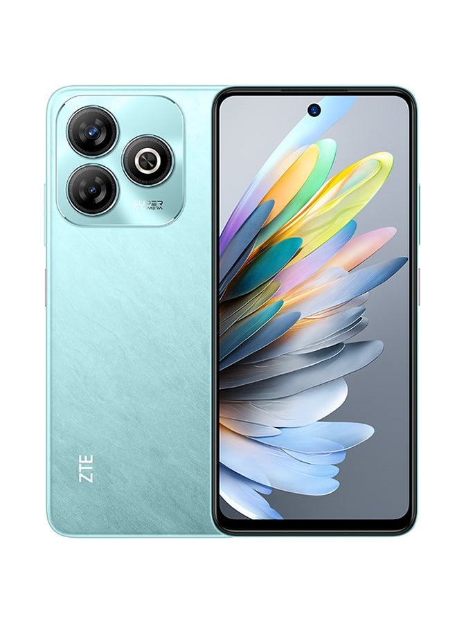 زد تي اي Blade A75 ثنائي الشريحة، أخضر مائي، 4 جيجابايت، 256 جيجابايت، 5G - الإصدار العالمي - Image 1