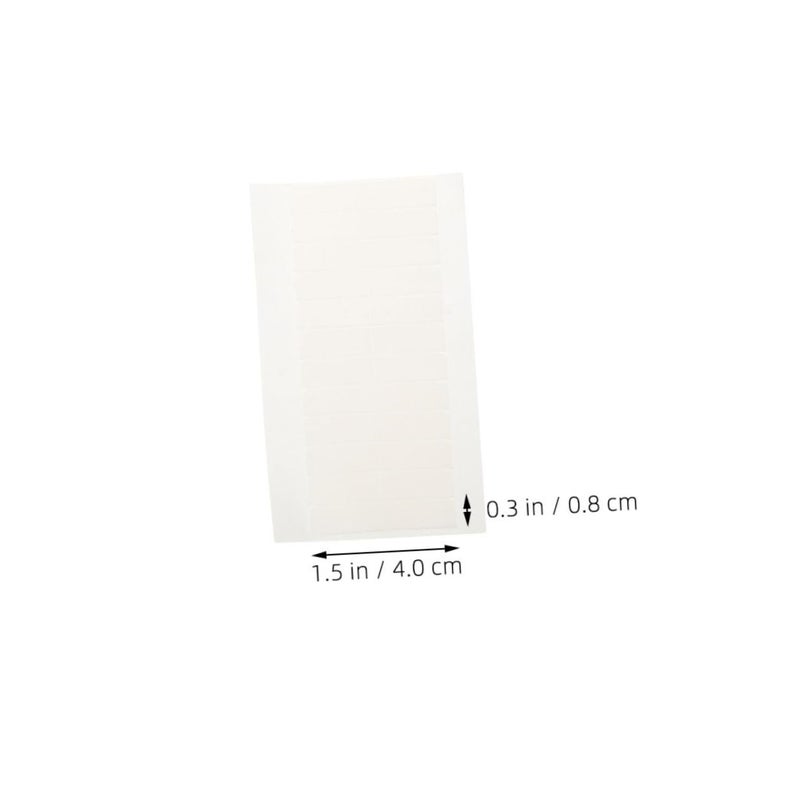 Gulf climate upgraded quality Healeved 10pcs Double-Sided Hair Extension Tape Strong Adhesive Replacement Tabs for Wigs and Hairpieces Invisible and Durable Fit for All Hair Types White High strength upgraded material - Image 2