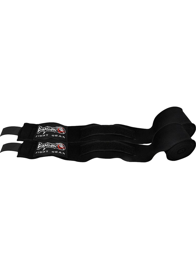 Dragon Attack 6 Boxing Gloves Kick Boxing Muay Thai Boxing Gloves Bandage and Mouthguard Set of 3  - Image 3