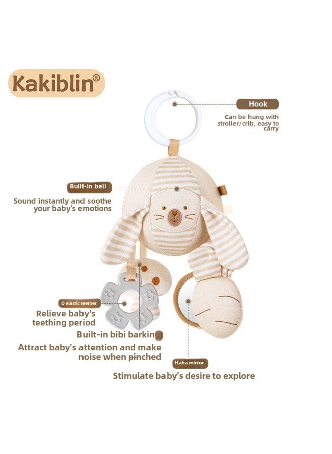 Kakiblin القطن العضوي الرباط الرباط سيارة قلادة عربة الوليد استيعاب ألعاب التدريب بالجملة - اللون: كوكو أرنب قلادة مضخة القطن العضوي (معبأة في أكياس) - Image 1