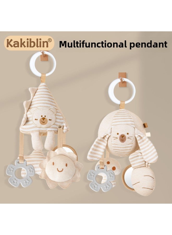 Kakiblin القطن العضوي الرباط الرباط سيارة قلادة عربة الوليد استيعاب ألعاب التدريب بالجملة - اللون: كوكو أرنب قلادة مضخة القطن العضوي (معبأة في أكياس) - Image 2