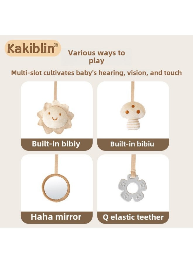 Kakiblin القطن العضوي الرباط الرباط سيارة قلادة عربة الوليد استيعاب ألعاب التدريب بالجملة - اللون: كوكو أرنب قلادة مضخة القطن العضوي (معبأة في أكياس) - Image 5