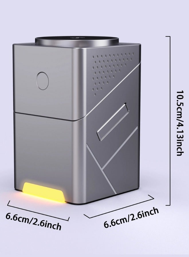 بيتشو مكعب 3 في 1 متوافق مع ماج سيف، شاحن لاسلكي سريع الشحن بقوة 15 وات، متوافق مع آيفون 16/15/14/13، ساعة 1-8/ألترا، سماعات إيربودز برو - Image 3