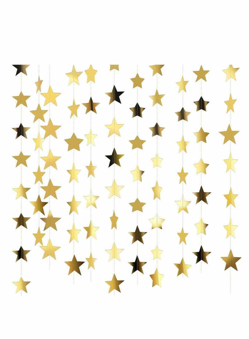 Excefore 130 قدم زينة شريط نجوم لامع - Image 1