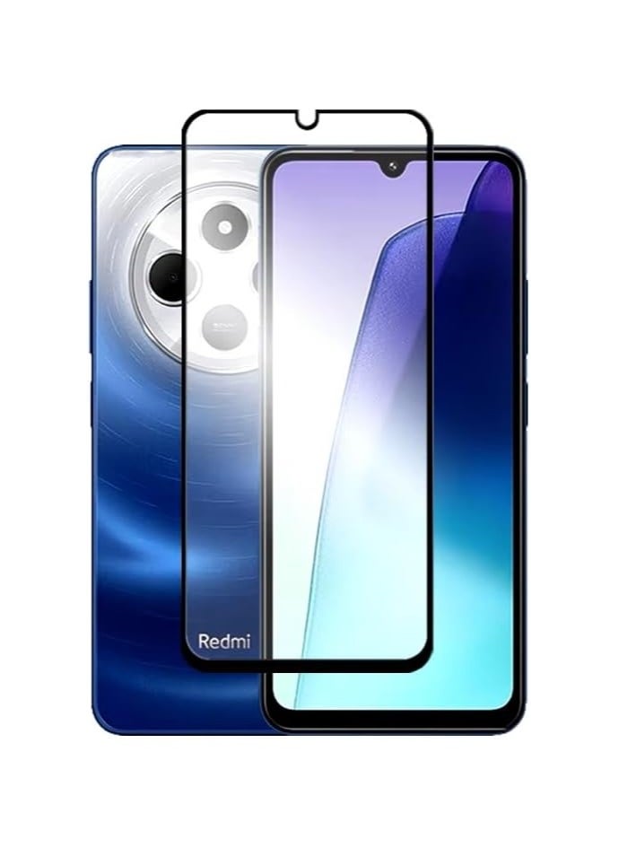 Denx Screen Protector For Xiaomi Redmi 14C Tempered Glass Screen Protector Full Screen Coverage HD Clarity Anti Shatter Scratch Proof Glass For Xiaomi Redmi 14C  - Image 1