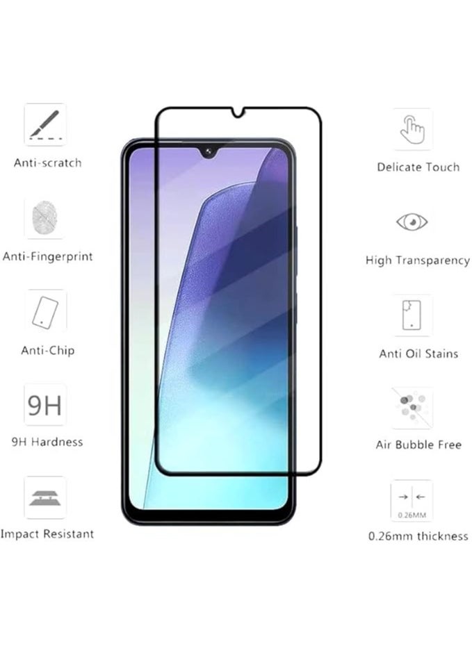 Denx Screen Protector For Xiaomi Redmi 14C Tempered Glass Screen Protector Full Screen Coverage HD Clarity Anti Shatter Scratch Proof Glass For Xiaomi Redmi 14C  - Image 5