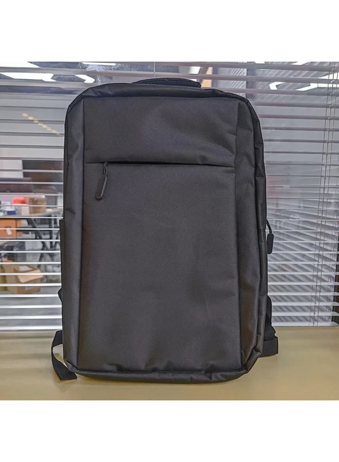 حقيبة ظهر PS5 سوداء واقية للحمل مع جيوب متعددة للكونسول والألعاب واللابتوب - Image 1