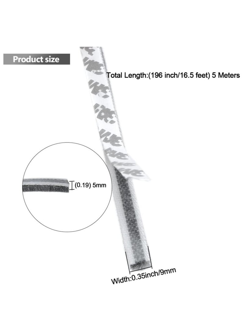 ToolHouse Adhesive Door Seal Strip Tape Windows Draft Excluder Dustproof Door Seal Strip for Sliding Doors, External Doors  - Image 2