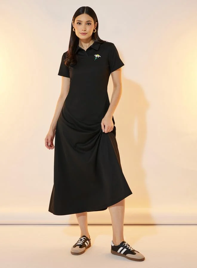 تايك تو Polo Midi Dress