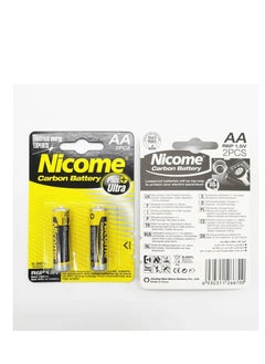 Nicome AA 2pc R6P Heavy Duty Battery  - Image 3