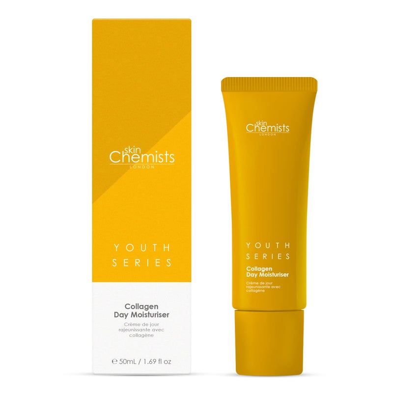 Skin Chemists Skin Chemists Collagen Anti Aging Day Cream | Anti Aging Skin Care Face Moisturizer Infused Collagen, Marine Amino Acids and Coconut Oil - Daily Anti Aging Skincare - 1.69 Ounces