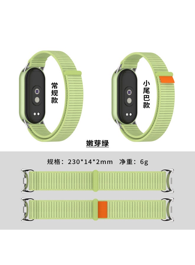 Suitable For Xiaomi Mi Band 10 Strap Official Same Style Nylon Braided Loop Xiaomi 98 Smart Bracelet Nylon Strap - Image 1