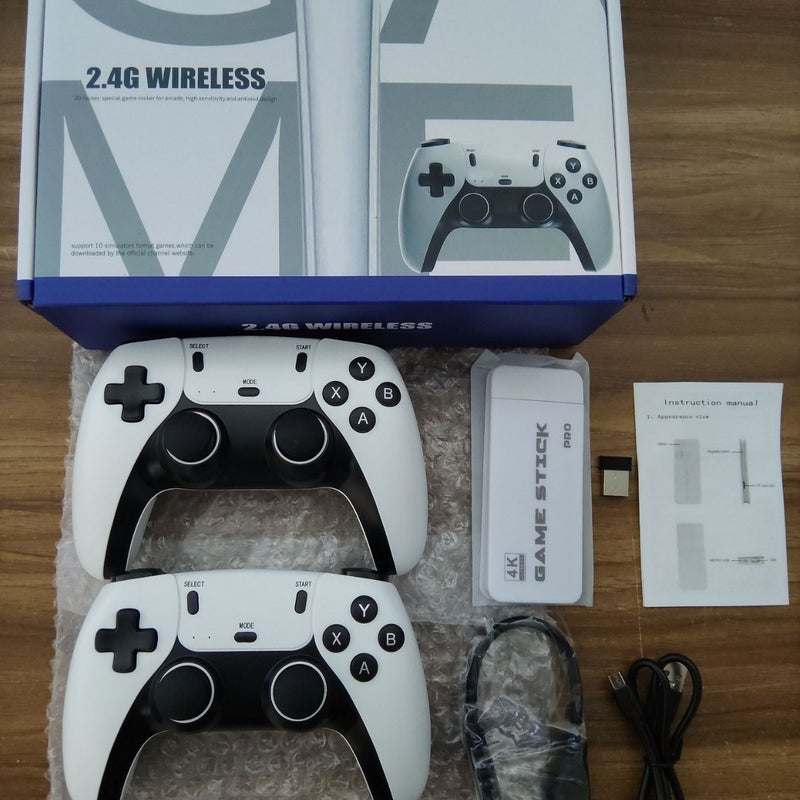 New M15 Home Tv Game Machine 2.4G Wireless Dual Handle Arcade U Treasure 20000 Game Hdmi - Image 2