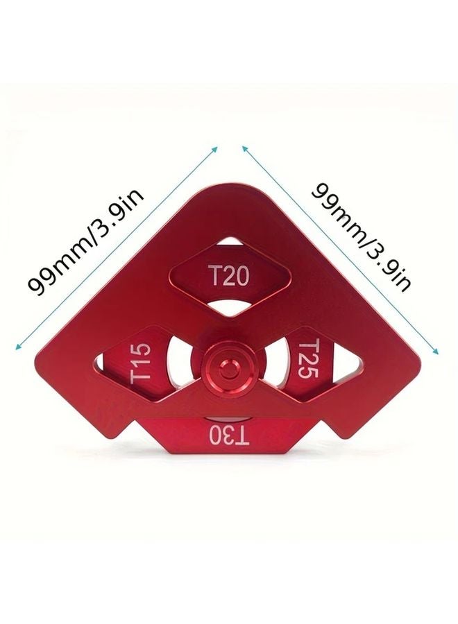 High Speed Steel Woodworking Chamfering Tool With R Corner Arc Angle Guide - Image 3