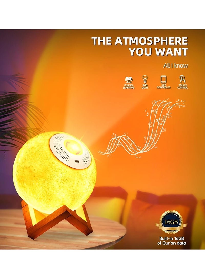 مصباح القمر مكبر صوت للقرآن الكريم - Image 4