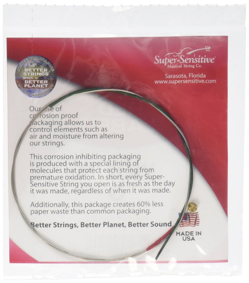 Super Sensitive وتر كمان أحمر حساس للغاية 1/2 متوسط - Image 2