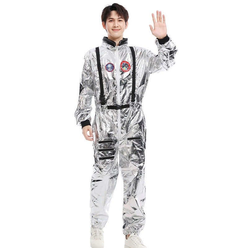 Astronaut Space Suit Costume for Women Cosplay Role Play Stage Performance Outfit