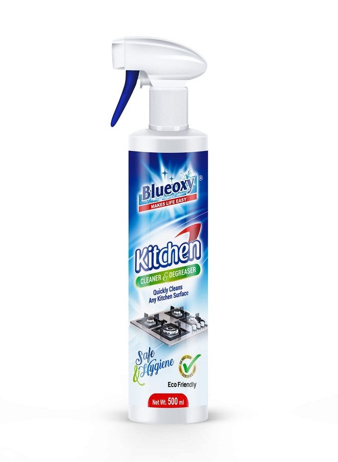 Blueoxy Kitchen Cleaner and Degreaser (All Round) Professional Concentrated Formula 500 ml | Quickly Cleans Any Kitchen Surface | Food Safe & Hygiene | Pack 1 - Image 1