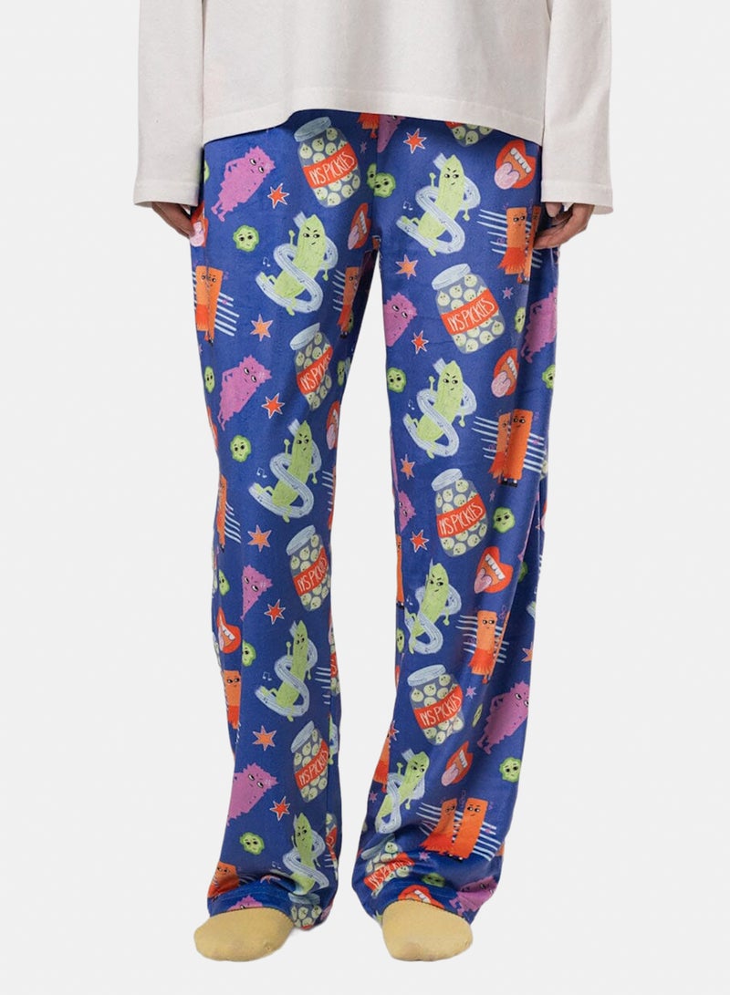 In Your Shoe Pickles Fluffy Pyjama Pants - Image 1