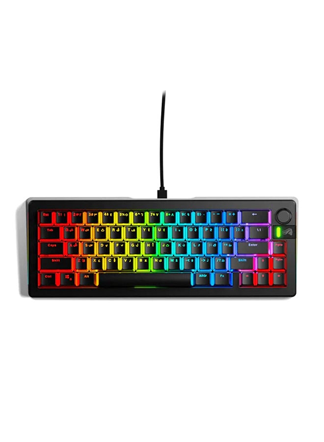 Glorious GMMK 3 65% Prebuilt Wired Black - AR Keyboard - Image 1