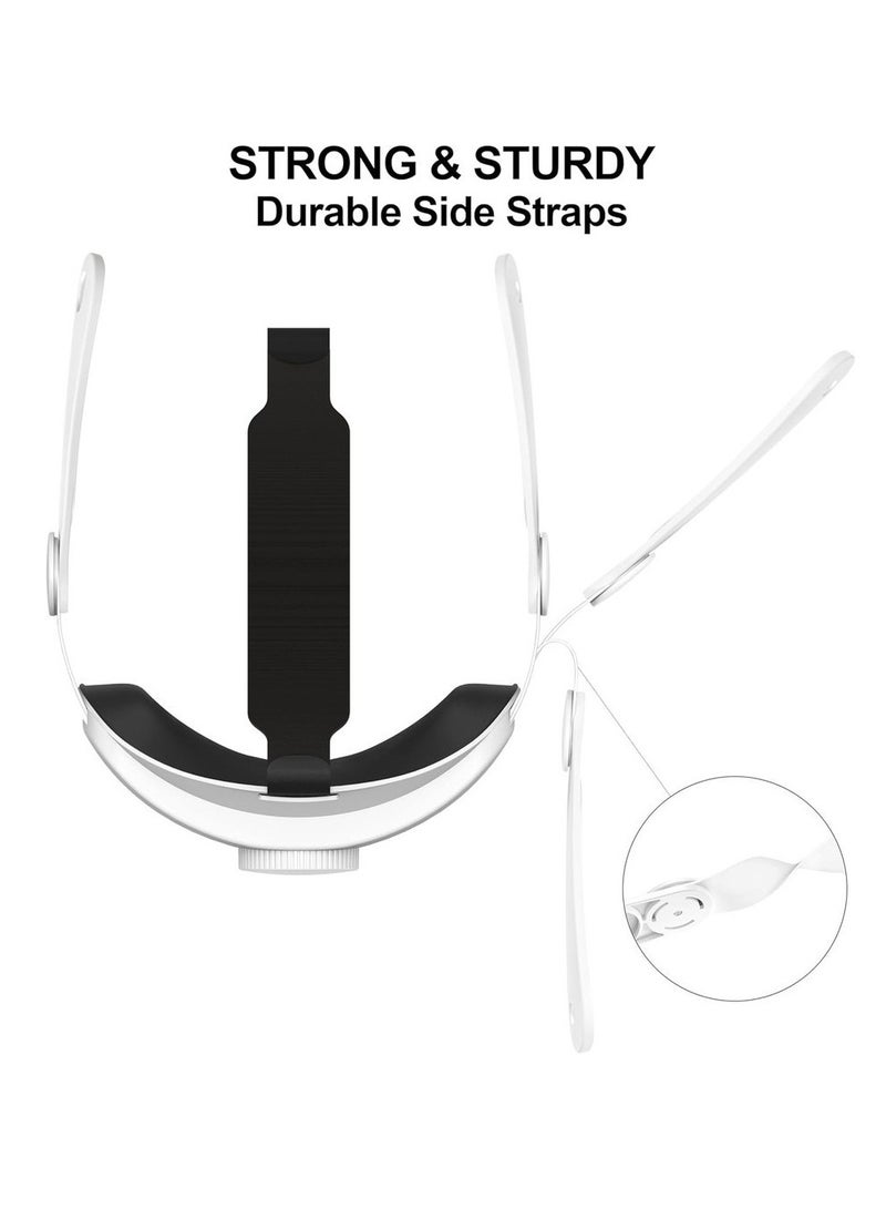 Head Strap Compatible With VR Accessories Elite Replacement Strap For Quest 3 Adjustable Headband - Image 5