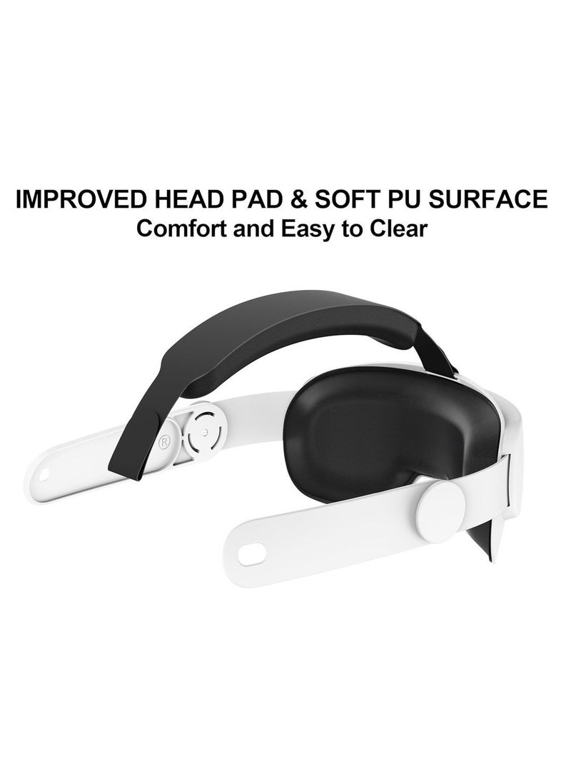Head Strap Compatible With VR Accessories Elite Replacement Strap For Quest 3 Adjustable Headband - Image 3