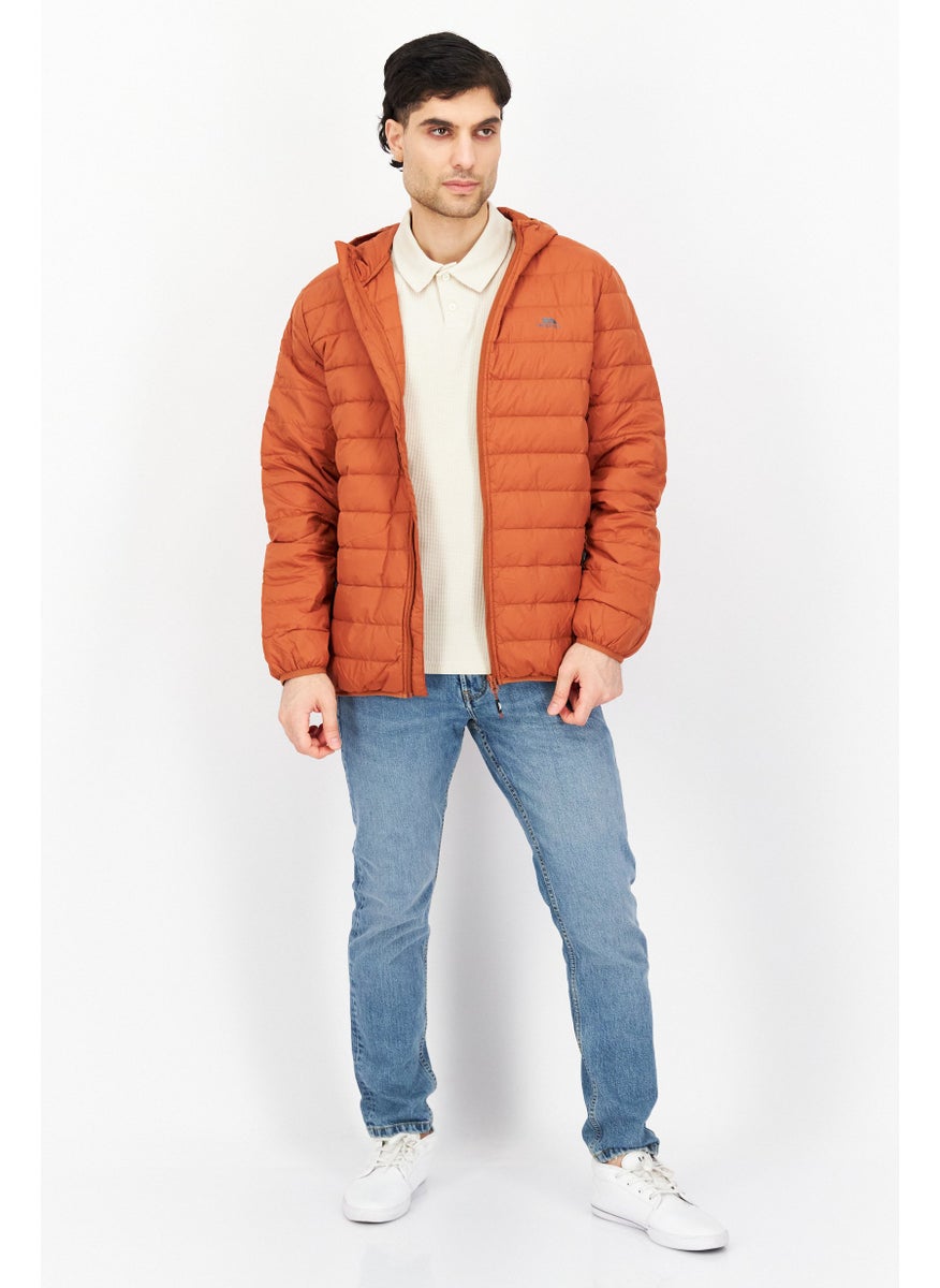 Trespass - Men Plain Puffer Jacket , Rust - Image 1