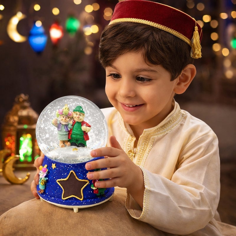 كره الثلج فنانيس و الشيخ مع الأضواء والموسيقي - 6422 - Image 2