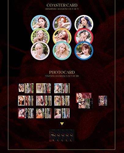 JYP Twice - More & More (9th Mini Album) Album+Extra Photocards Set (Random ver.) - Image 4