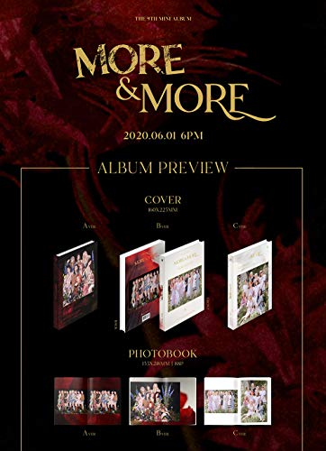 JYP Twice - More & More (9th Mini Album) Album+Extra Photocards Set (Random ver.) - Image 2