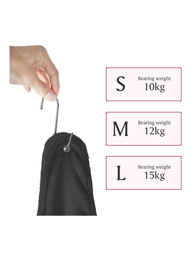 NIBEMINENT 2 In 1 Dog Grooming Hammock Black - Image 5