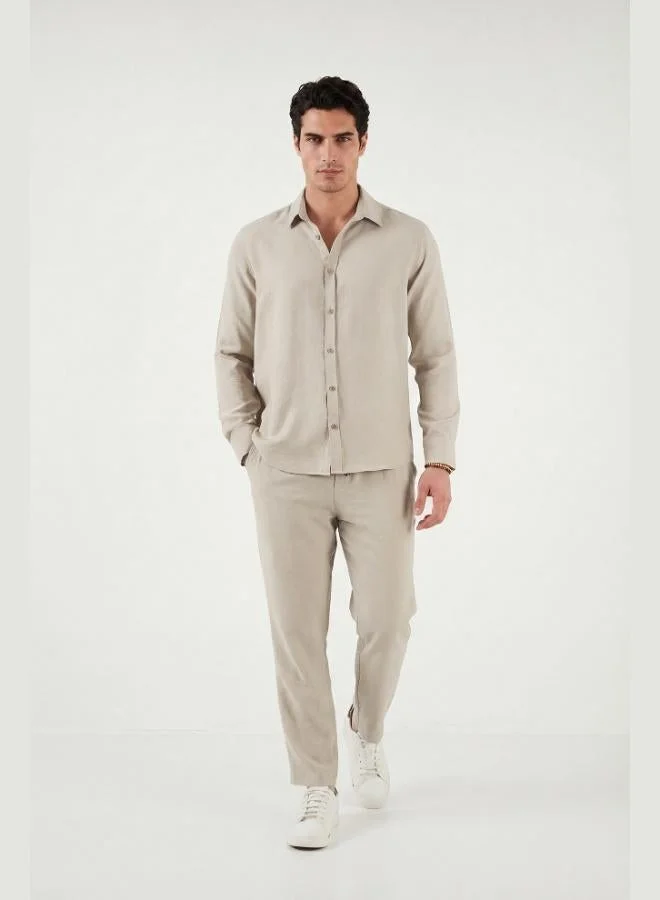 Buratti  Buratti Regular Fit Classic Collar Long Sleeve Shirt Men's SHIRT CF26S121640 for Men | Best Price UAE