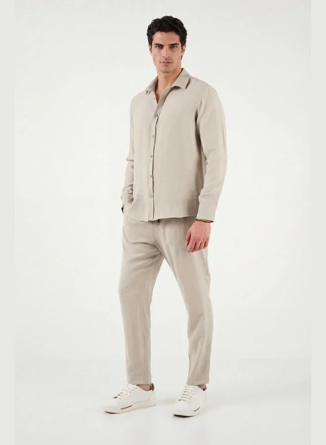 Buratti  Buratti Regular Fit Classic Collar Long Sleeve Shirt Men's SHIRT CF26S121640 for Men | Best Price UAE