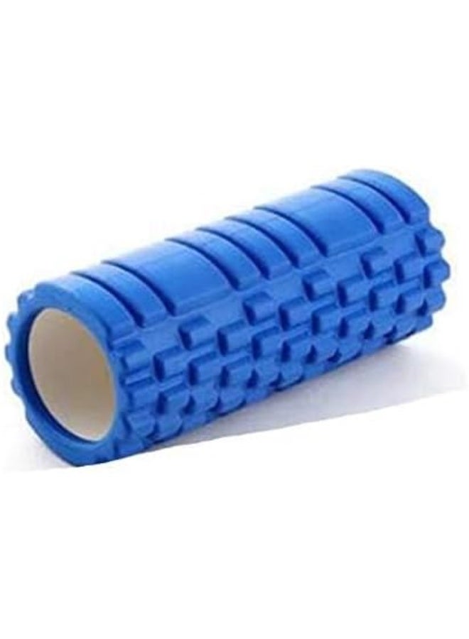 Massage Roller Yoga Pilates Column Massage Roller Fitness Equipment Exercise Body Massage Hollow Yoga Column Mace Floating Point Fitness Wheel - blue - Image 3