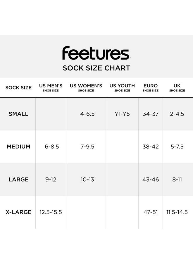 Feetures Elite Max Cushion No Show Tab Ankle Socks - Sport Sock with Targeted Compression - New White, L (1 Pair) - Image 2