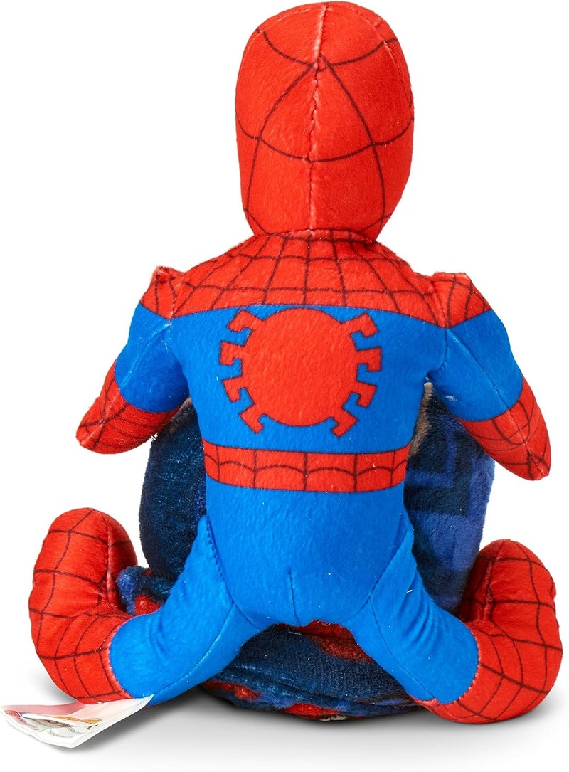 Northwest The Company Character Hugger Pillow & Silk Touch Throw Blanket Set, 40" x 50", Spider-Man - Fearless Spidey - Image 3
