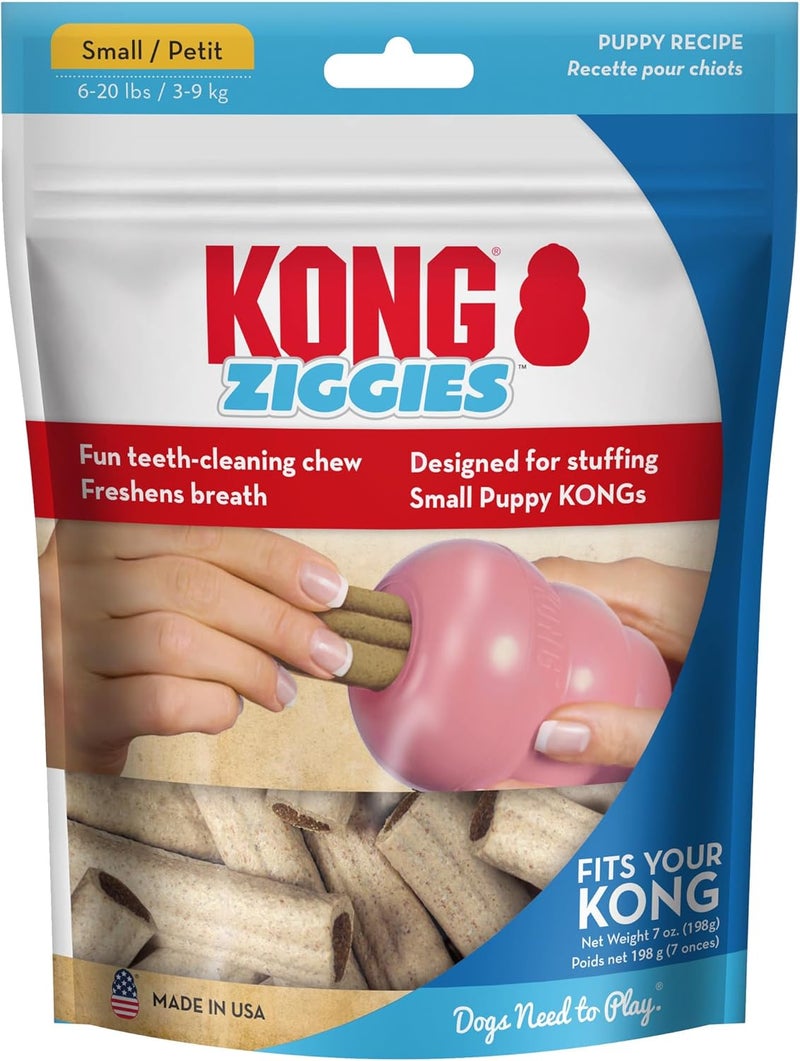 KONG Ziggies Puppy Small Treats - Pack of 2 for Dogs 6-20 lbs - Image 3