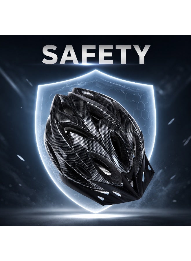 SparkSprout 18 Vents Ultralight Integrally Molded helmet for bicycle,Unisex bicycle safety helmet, lightweight and breathable bike helmet, Cycling Helmet for outdoor riding, mountain biking and road cycling. - Image 5