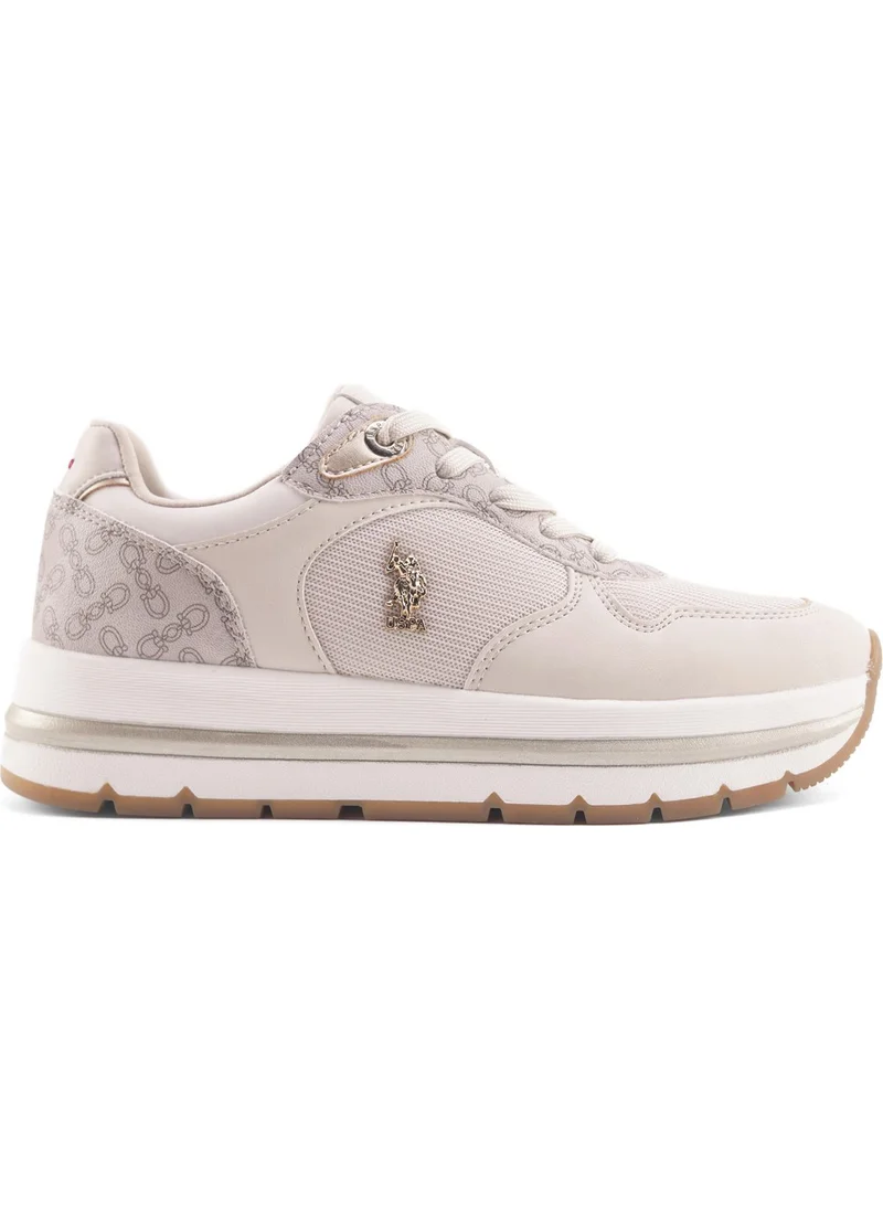 U.S. Polo Assn. Shery 5fx Beige Women's Sneakers